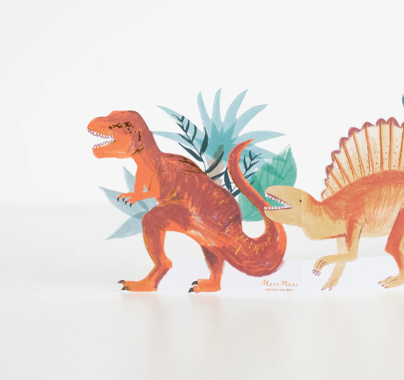 Dinosaurier, T-Rex, Papiertier, Papierfigur, Spielzeugband