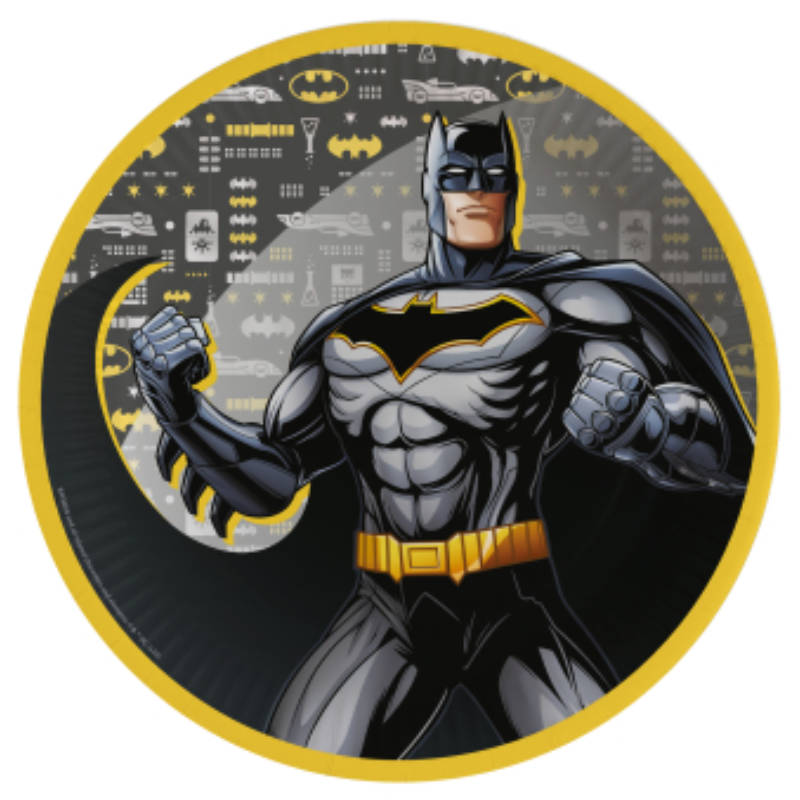 Kindergeburtstag-Partyteller_Batman_8_Stk