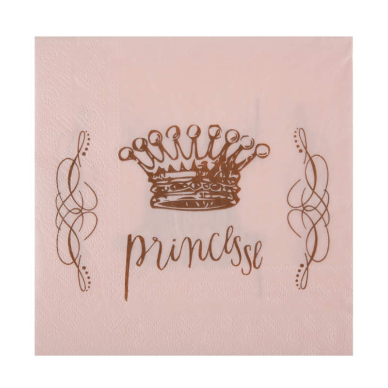 Servietten klein Prinzessin, 20 Stk.