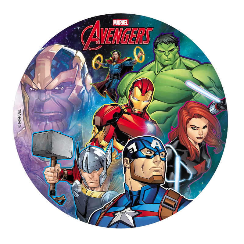Tortenaufleger Avengers