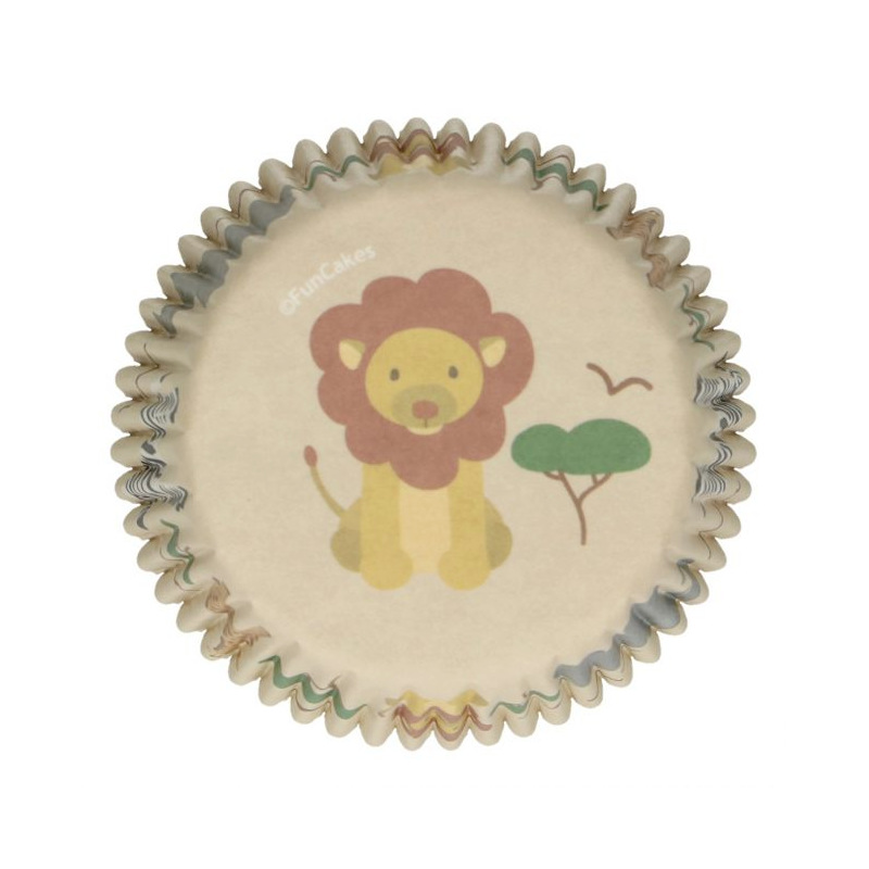 Kindergeburtstag-Muffinfoermchen_Safari_48_Stk