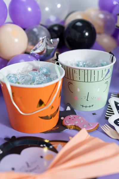 Halloween, Candy, Buckets, Pumpkin, Party