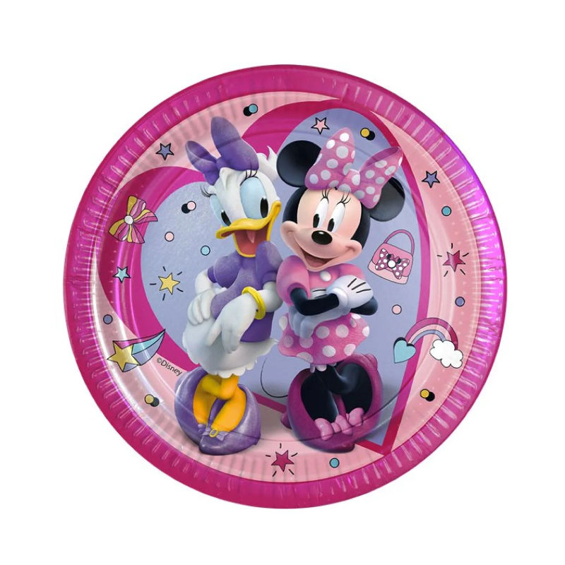 Kindergeburtstag-Partyteller_Minnie_Maus_8_Stk