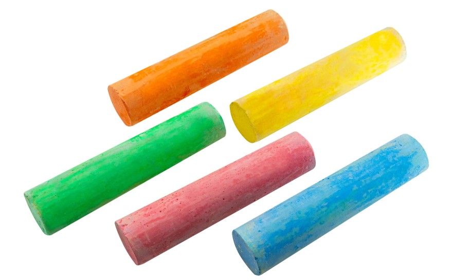 Kreide, Kreide, Schulkreide, Kreidefarben, Chalk