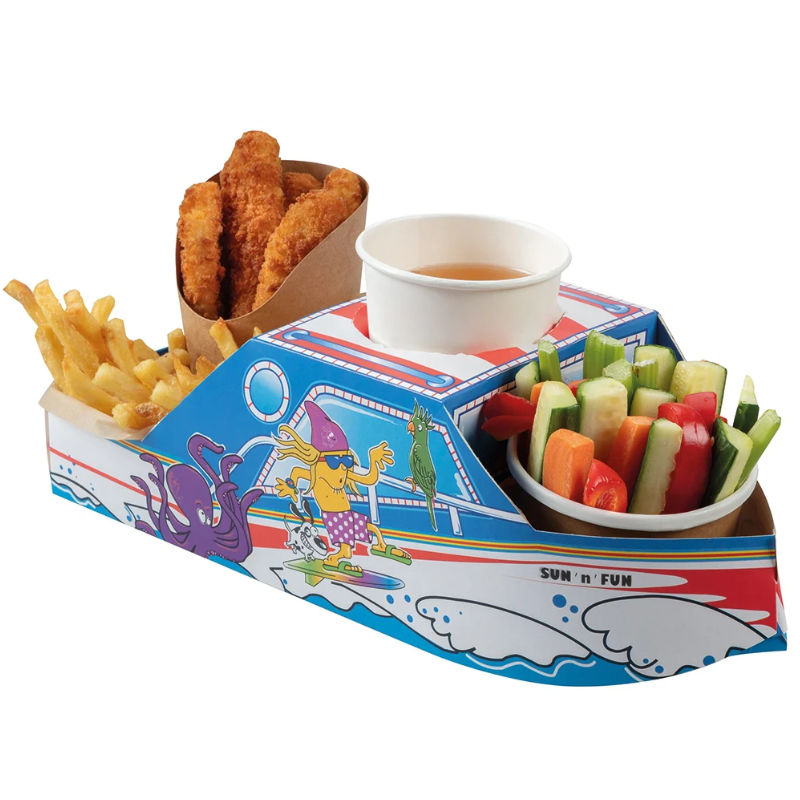 Kindergeburtstag-Schale-Partyschiff