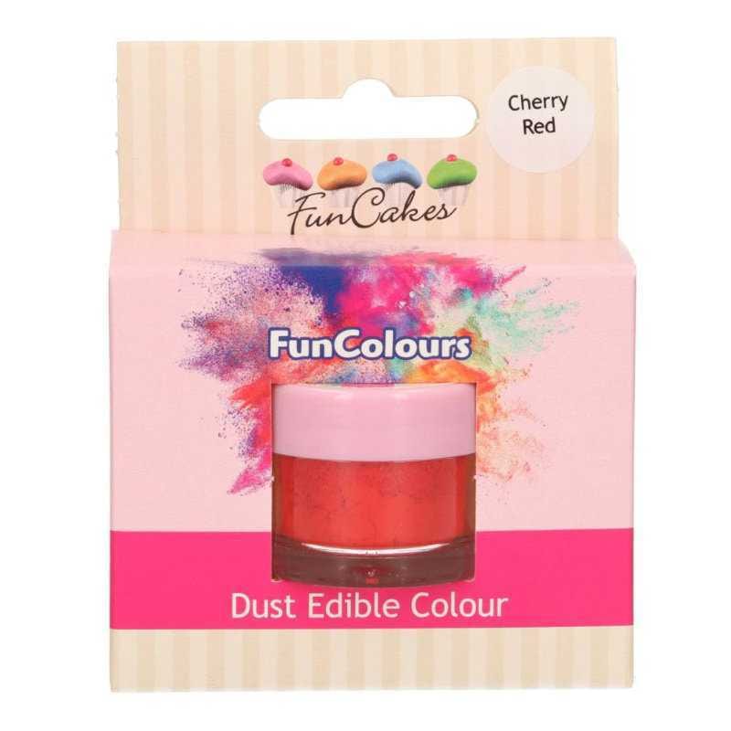 Funcakes Glitzerstaub Kirschrot
- Tortendeko Kindergeburtstag - Backdekor - Dekoration für Torten - junior-partyshop.ch