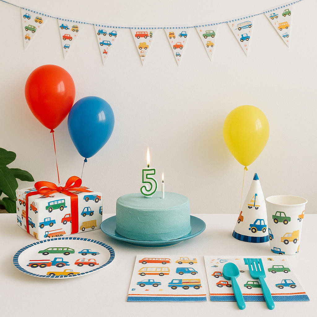 Leute, Hut, Geburtstagstorte, Party, Ballon