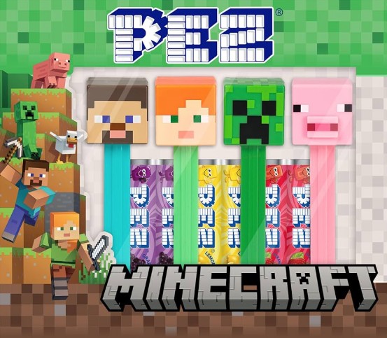 Minecraft, Bleistift, Bunt, Blöcke, Schwein