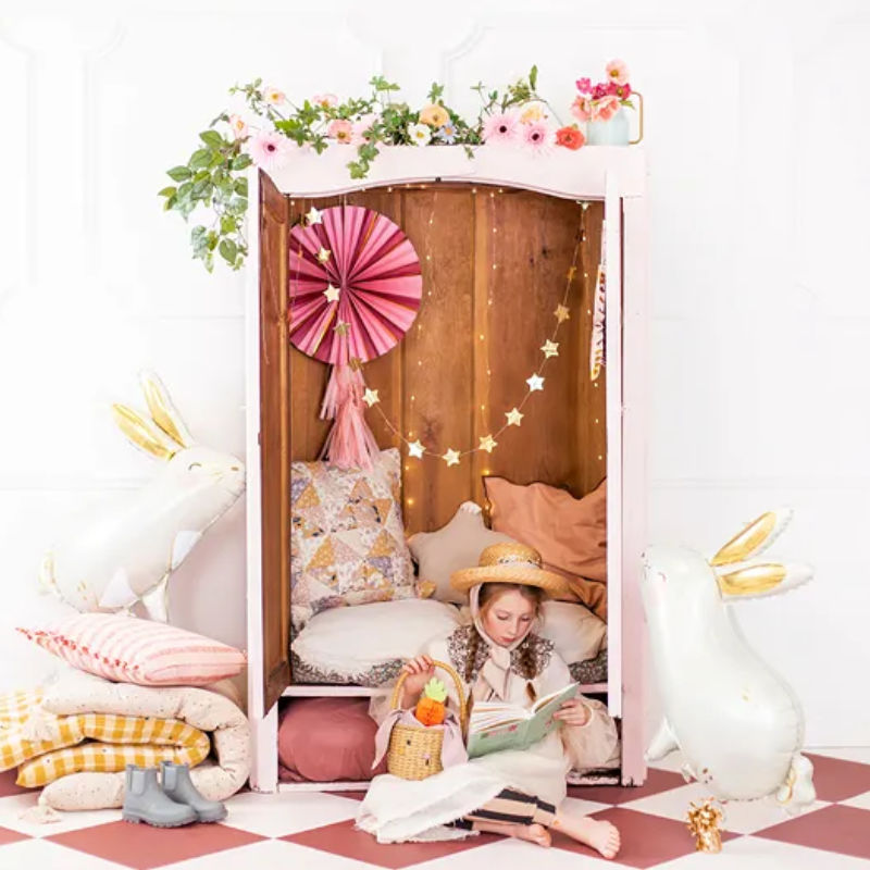 Kindergeburtstag-Deko_Faecher_Blume_Rosa_Mix_3_Stk_1