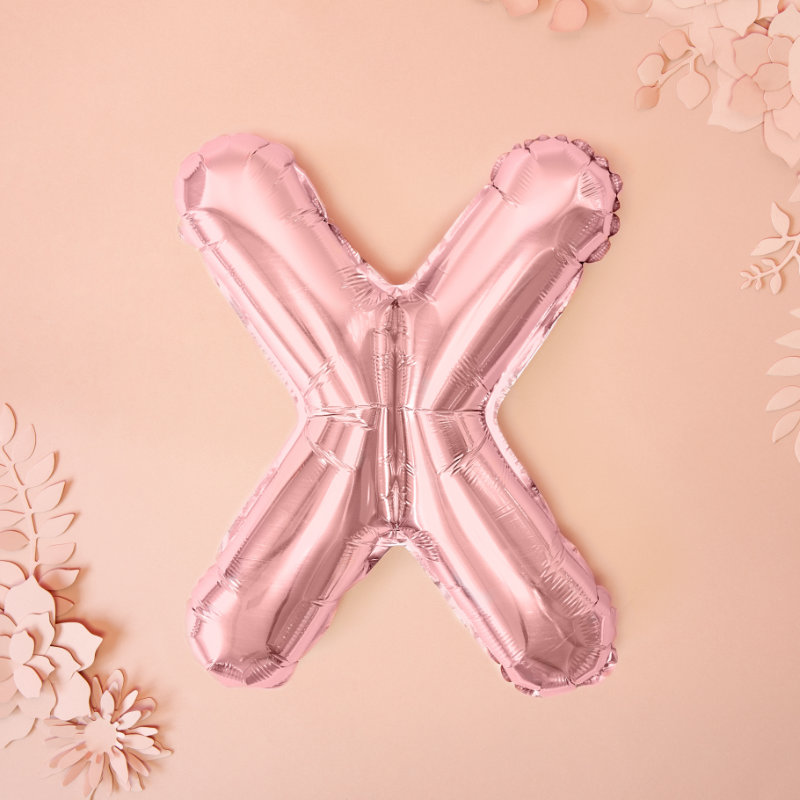 Kindergeburtstag-Folienballon_Buchstabe_X_rose_gold_1_Stk_1