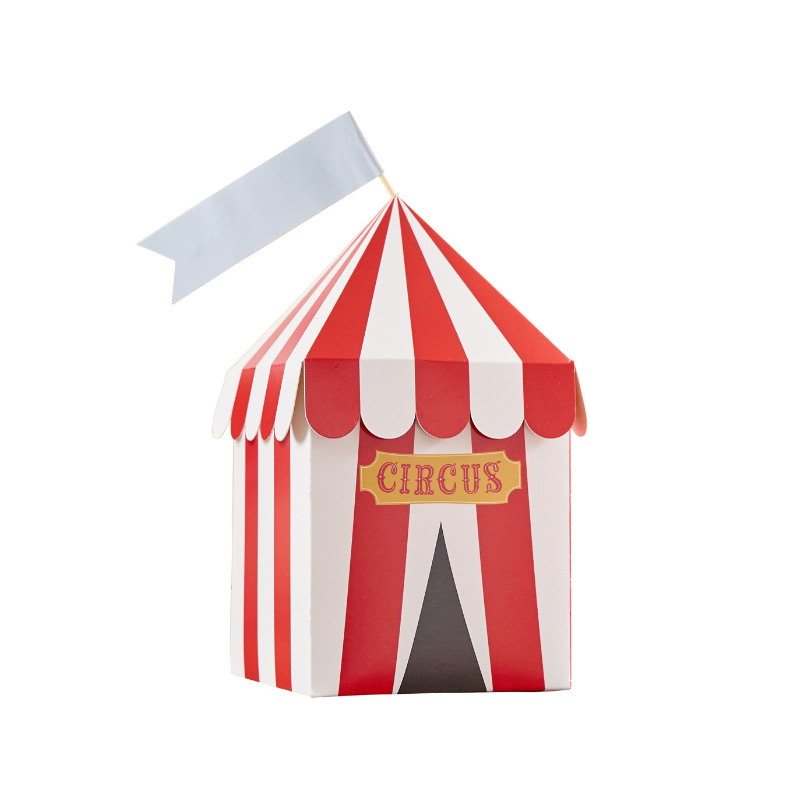 Boîtes de fête cirque, 4 pcs.