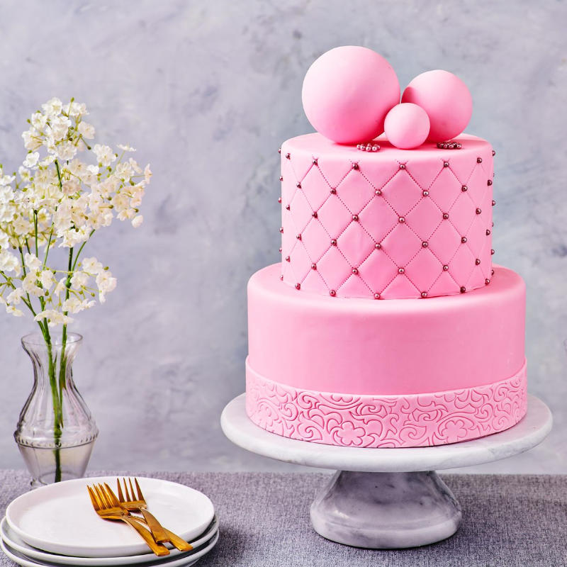 Kindergeburtstag-Funcakes-Covering-Paste-Baby-Rosa-2
