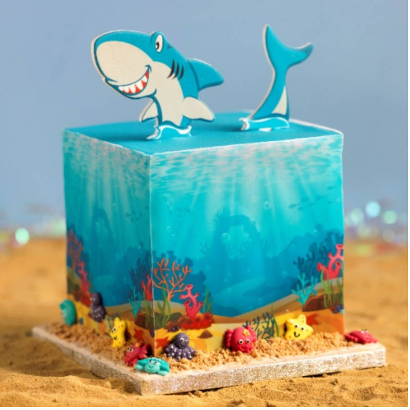 Kindergeburtstag-Cake_Topper_Hai_1
