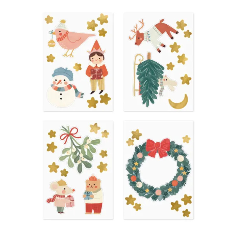 Kindergeburtstag-Fenster_Sticker_Frohe_Weihnachten