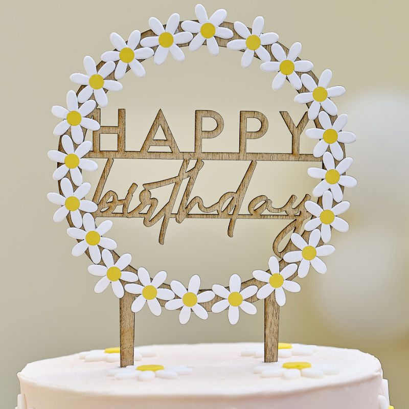 Kindergeburtstag-Cake-Topper-Ganseblumchen-2