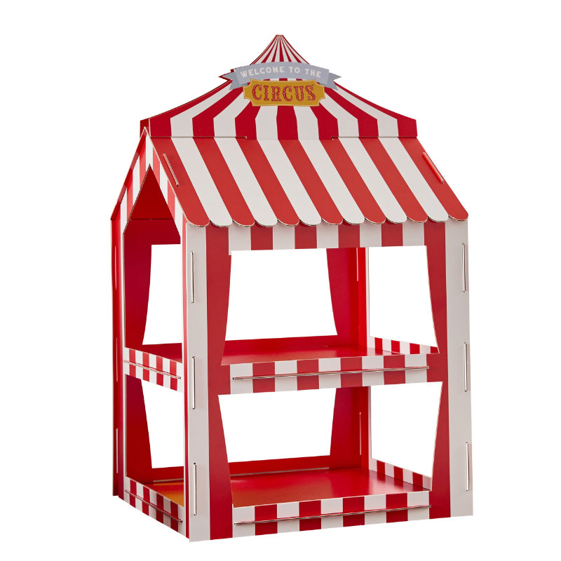 Présentoir à aliments Drôle de cirque