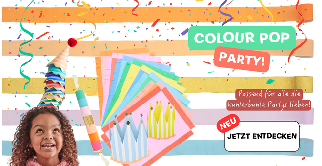 party, confetti, bunt, kerzen, partyhut