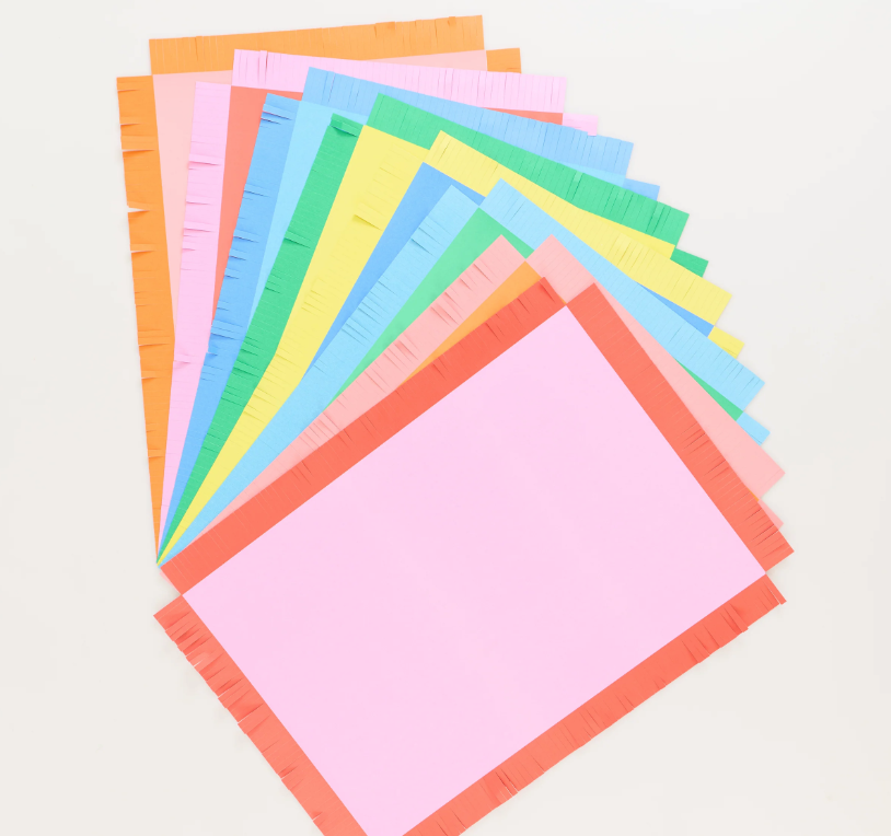 papier, bunte farben, notizpapier, bastelmaterial, farbblätter