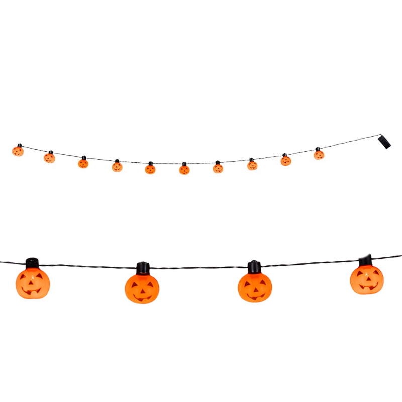 Lichterkette Halloween
- Dekoration Kindergeburtstag - Partydeko - Partydekoration - junior-partyshop.ch