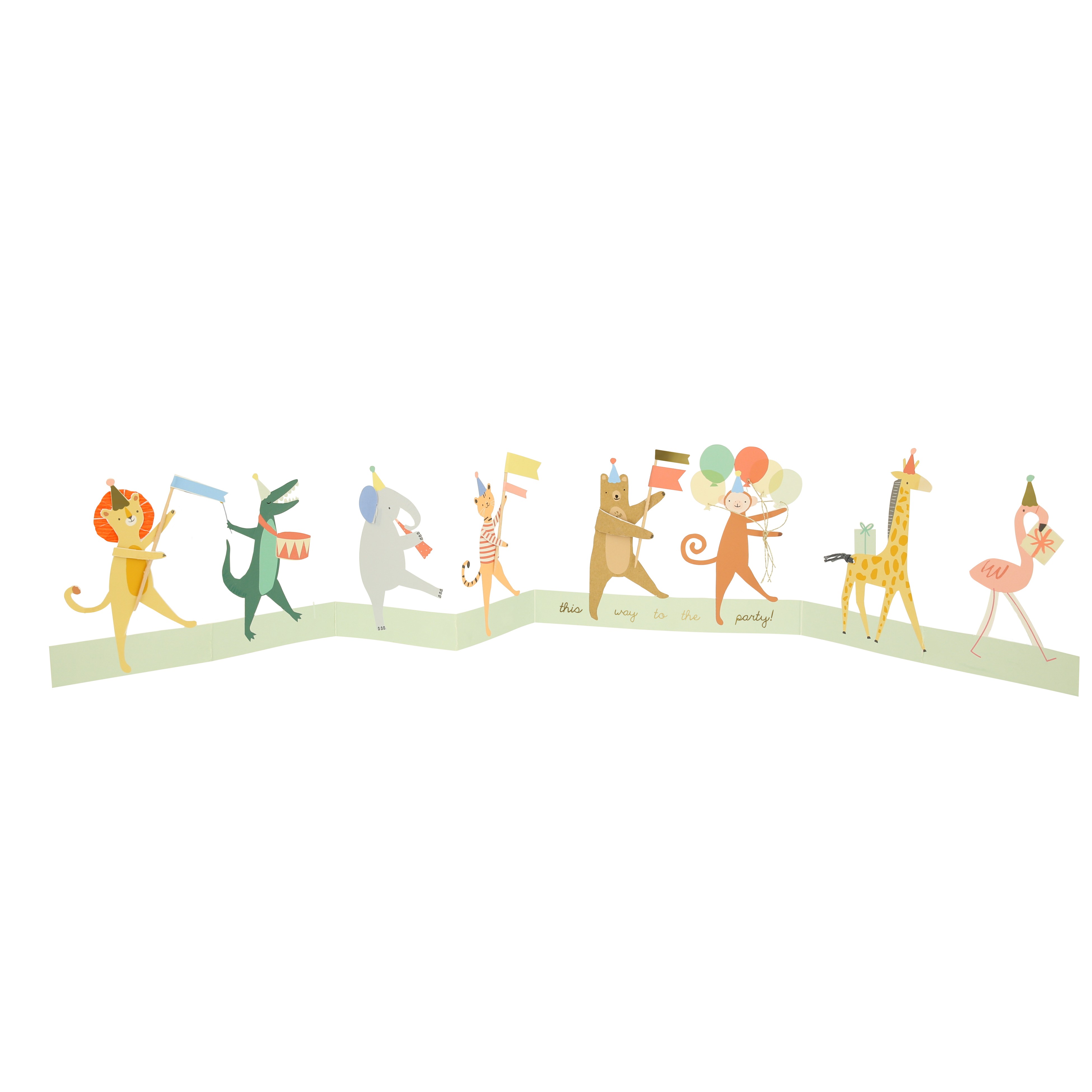 Party, Band, Animals, Giraffe, Balloon
