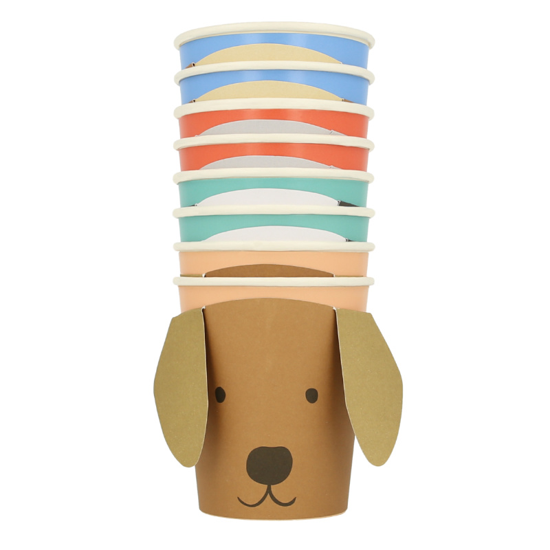 Kindergeburtstag-Partybecher_Meri_Hunde_8_Stk_1