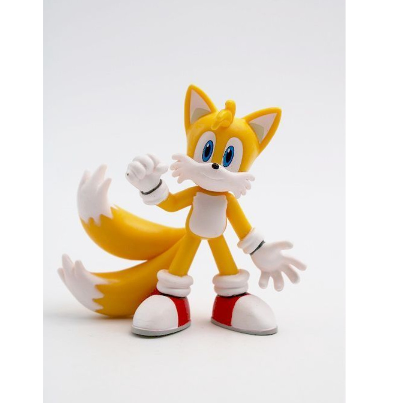 Kindergeburtstag-Tortendeko-Figur-Tails-Sonic