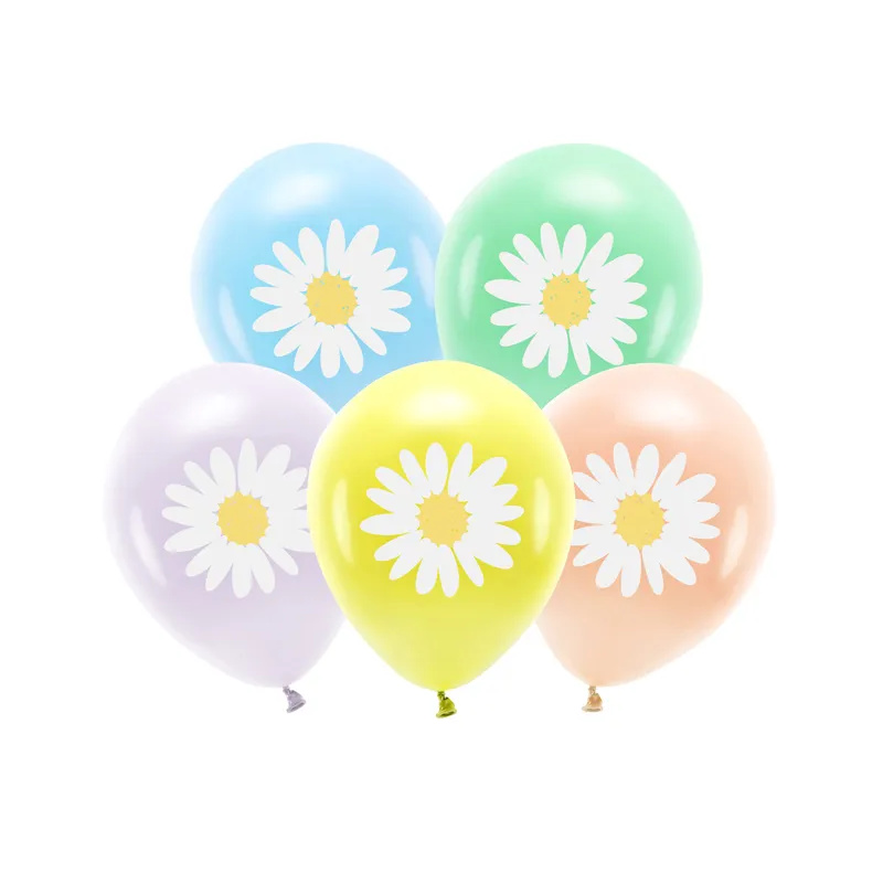 Kindergeburtstag-Luftballons-Ganseblumen-1