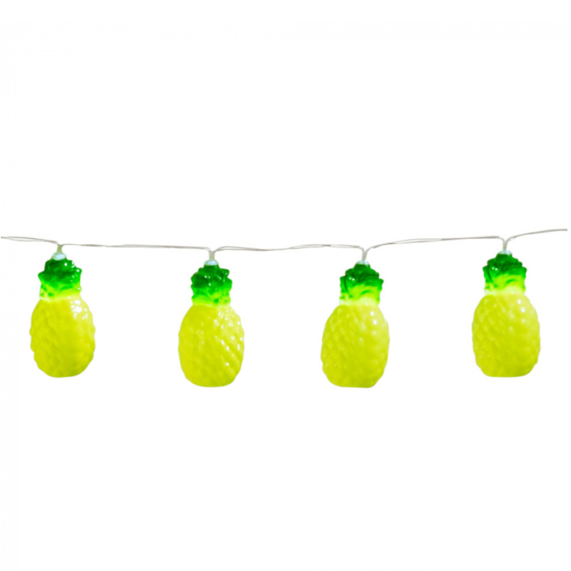 Lichterkette Ananas
- Dekoration Kindergeburtstag - Partydeko - Partydekoration - junior-partyshop.ch