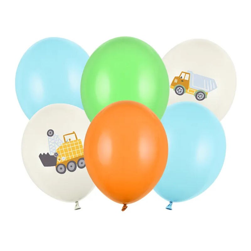 Kindergeburtstag-Luftballons_Baufahrzeuge_6_Stk