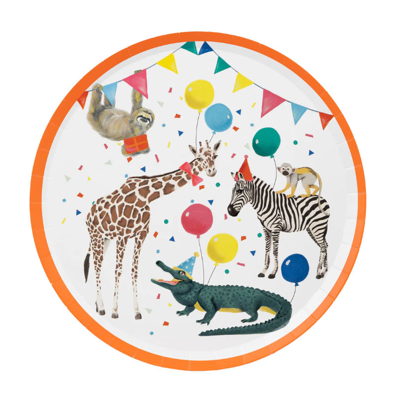 Kindergeburtstag-Teller-Zoo-Party-1