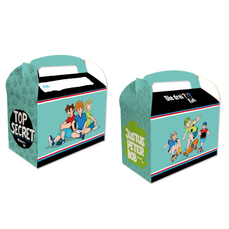 Boîte cadeau Les trois ??? enfants, 8 pcs.
