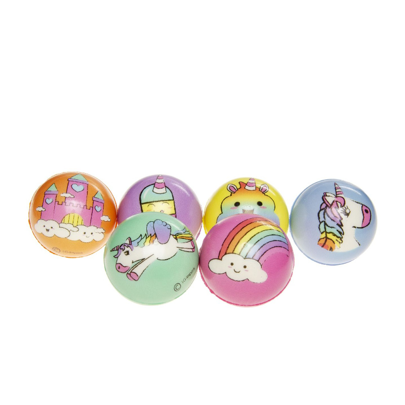 Kindergeburtstag-Antistressball-Einhornwelt