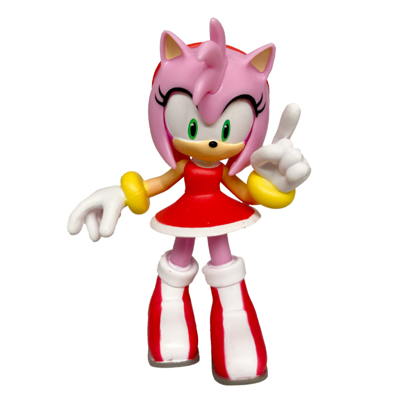 Kindergeburtstag-Tortendeko-Figur-Amy-Rose-Sonic
