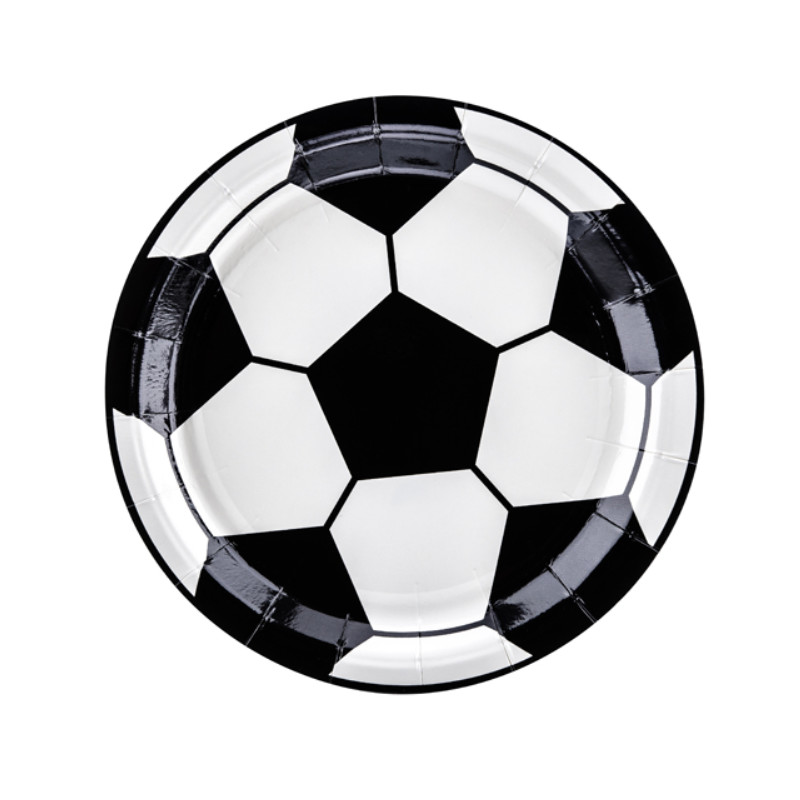 Partyteller Fussball, 6 Stk.
- Pappteller Kindergeburtstag - Einweggeschirr - Tischdeko - junior-partyshop.ch