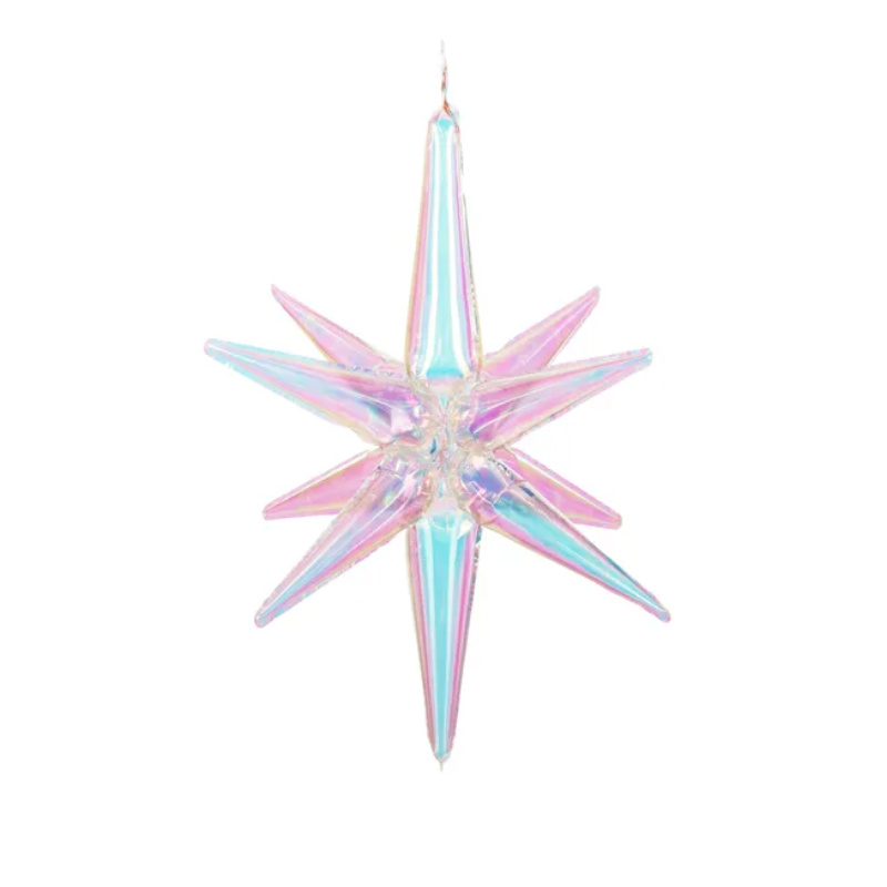Ballon 3D étoile Iridescent