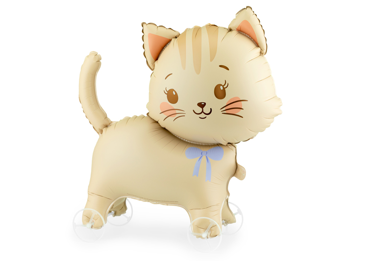 Ballon, Katze, niedlich, Ballonfigur, Katze mit Schleife