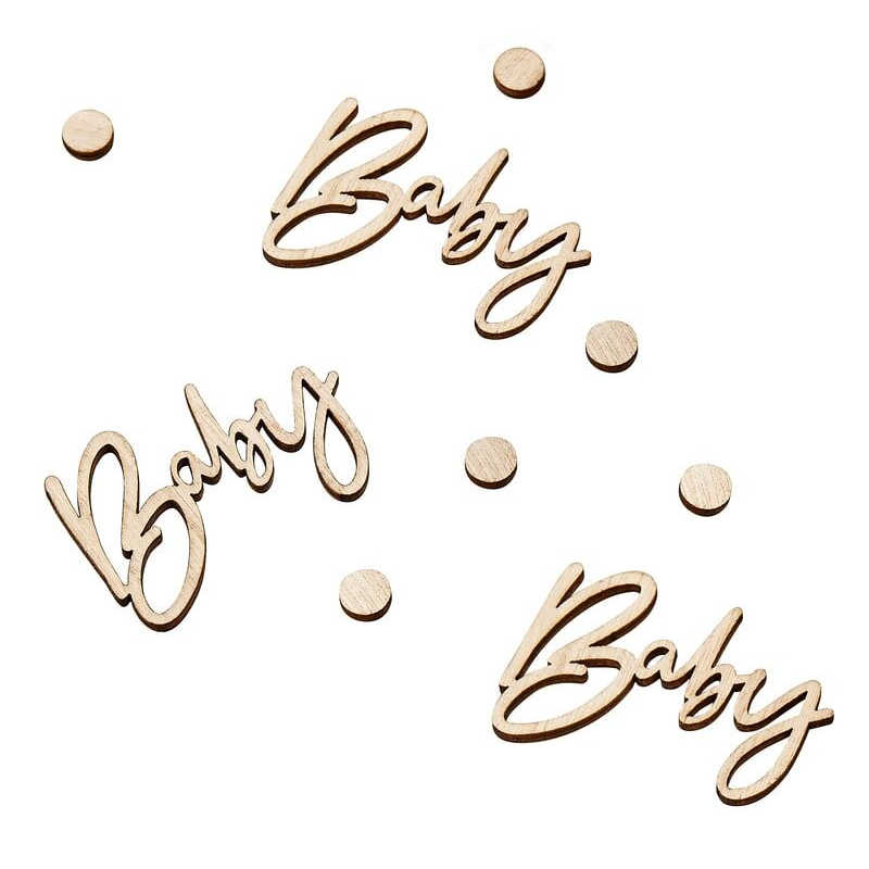 Kindergeburtstag-Holz_Konfetti_Botanical_Baby_Shower_1