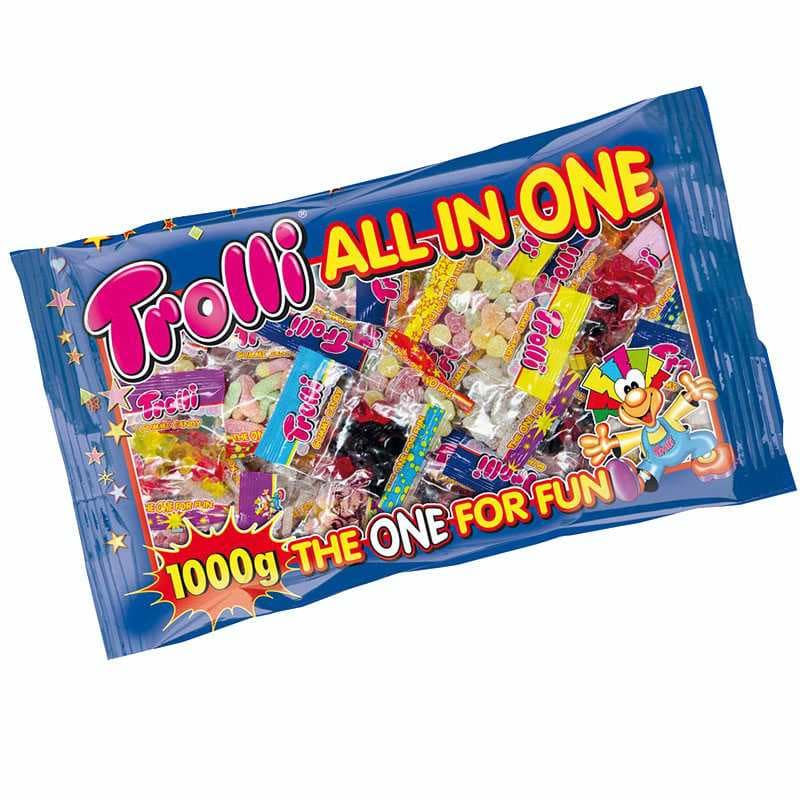 Trolli All in One, 1 kg
- Partyfood - Lebensmittel