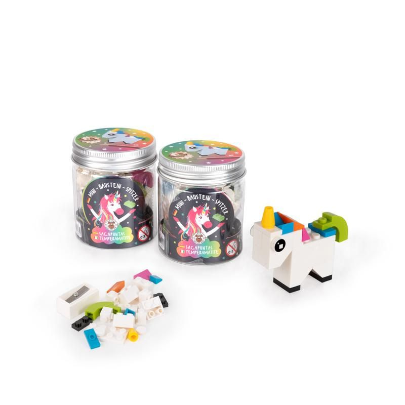 Kindergeburtstag-Spitzer-Bausteine-Einhorn-1