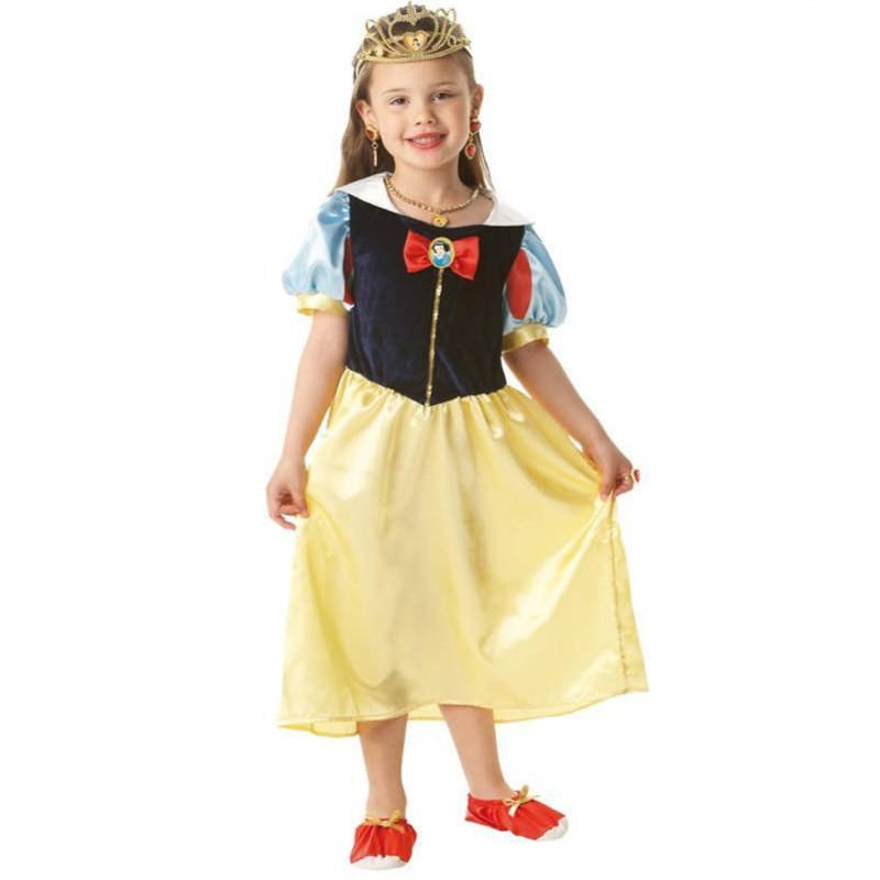 Kostüm Schneewittchen inkl. Schmuck
- Verkleidung Kindergeburtstag - Partyunterhaltung Kinder - Kostüm Party - Kostüme für jedes Motto -