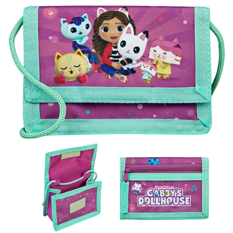 Geldbörse Gabby's Dollhouse
- Geschenk für Kinder - Geschenk Kindergeburtstag - junior-partyshop.ch