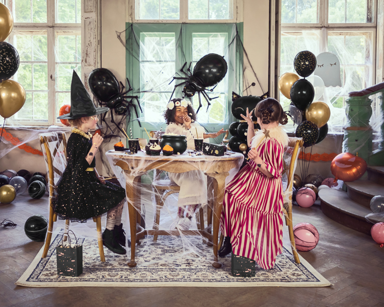 Halloween, Kostüm, Tischdeko, Schauspiel, Ballons