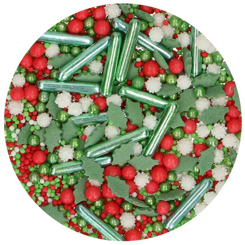 Kindergeburtstag-Funcakes-Zuckerstreusel-Medley-Weihnachten-1