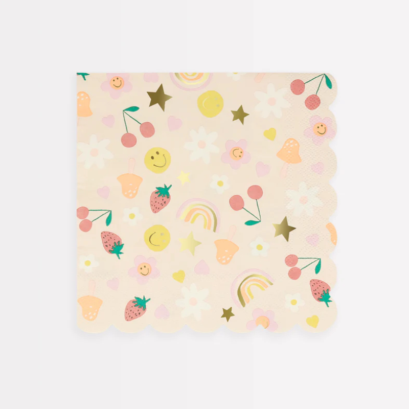Serviettes Meri Meri Fête de l'été, 16 pcs.