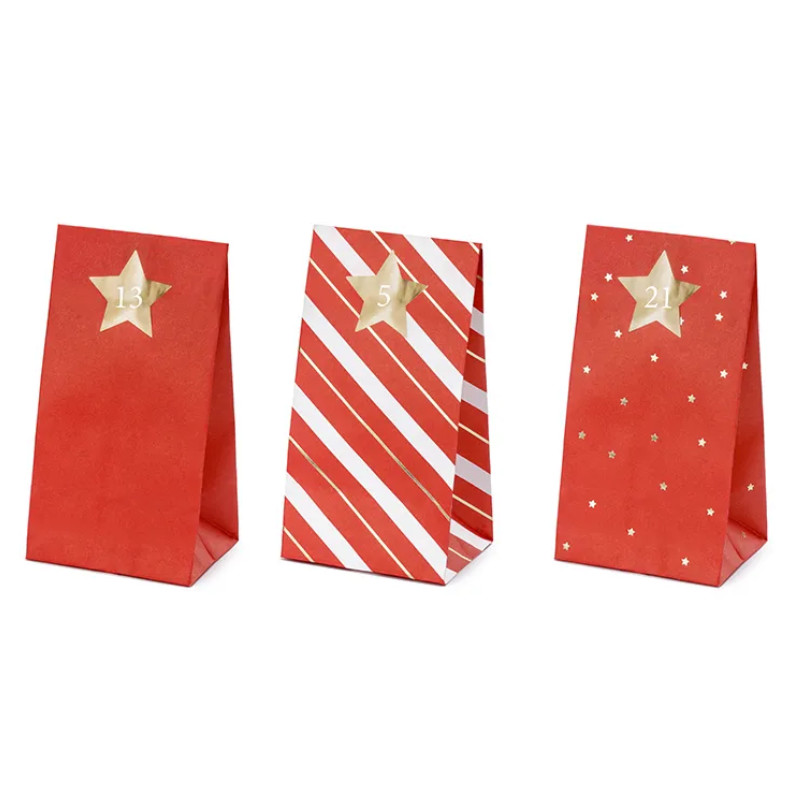 Kindergeburtstag-Adventskalender_Tueten_Rot