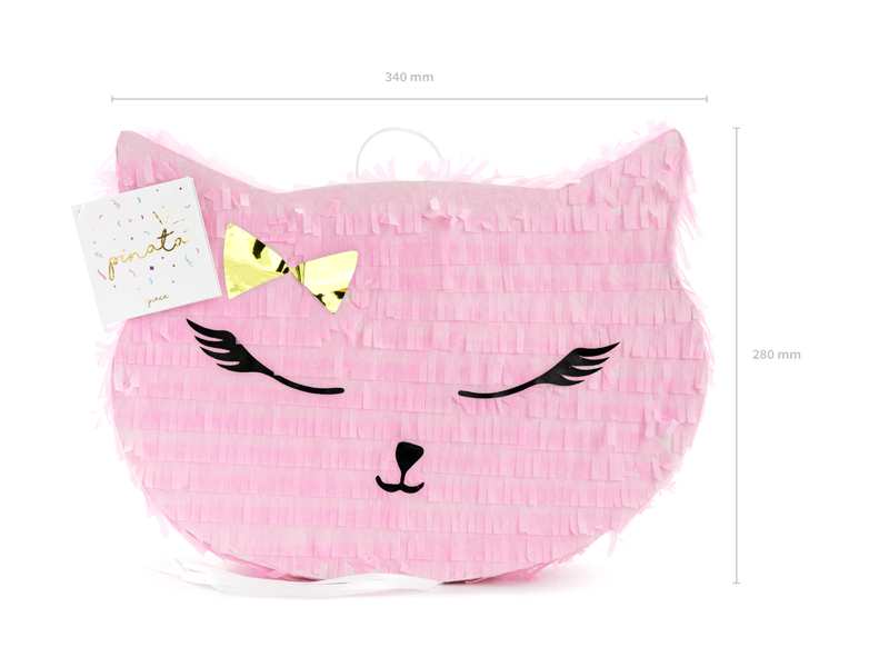 pink, Umhängetasche, Fransen, Katzengesicht, Wimpern
