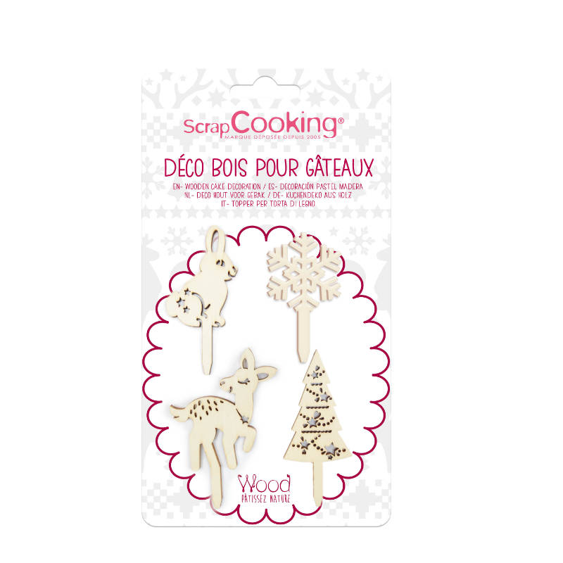 Cake Topper Waldtiere