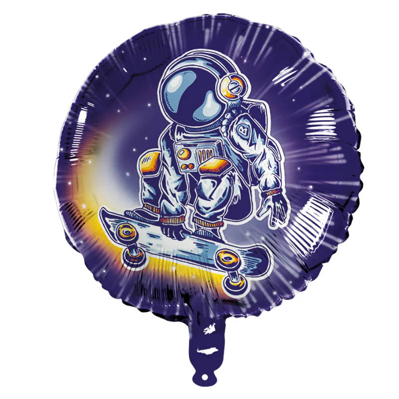 Kindergeburtstag-Folienballon-Weltall