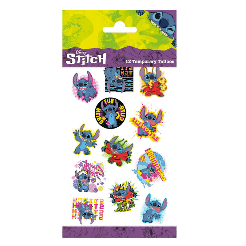Tatouages adhésifs Stitch