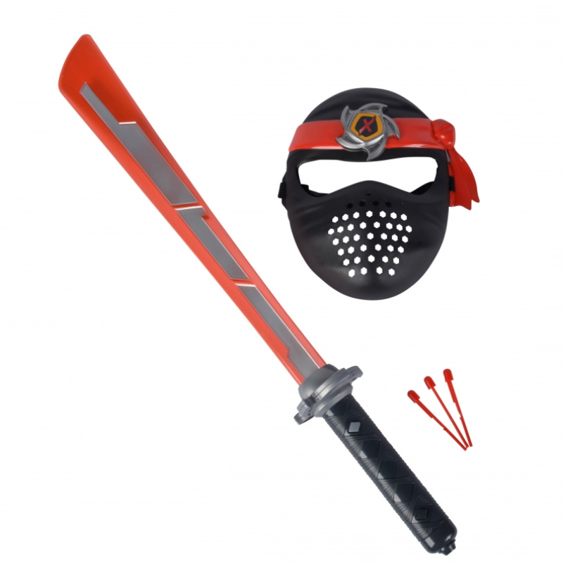 Kindergeburtstag-Ninja-Schwert-Maske-1